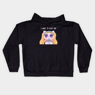 Phoebe cat Kids Hoodie